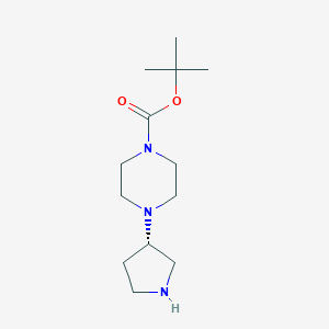 1-BOC-4-(PYRROLIDIN-3-YL)-PIPERAZINE - (885959-36-4)
