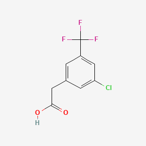 3-CHLORO-5-(TRIFLUOROMETHYL)PHENYLACETIC ACID - (886496-99-7)