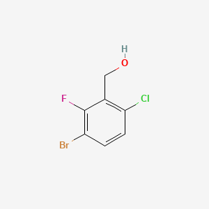 (3-Bromo-6-chloro-2-fluorophenyl)methanol - (886615-31-2)