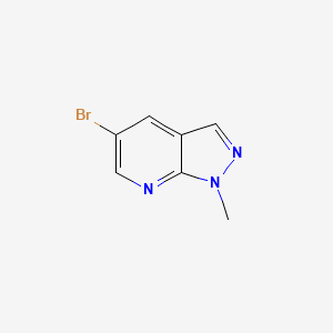 5-Bromo-1-methyl-1H-pyrazolo[3,4-b]pyridine - (887115-56-2)