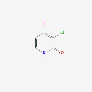 3-Chloro-4-iodo-1-methylpyridin-2(1H)-one - (889865-59-2)