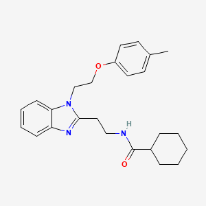 (5,5-Dioxido-4H-thieno[3,2-c][1]benzothiopyran-2-yl)[4-(4-methoxyphenyl)-1-piperazinyl]methanone - (890819-86-0)