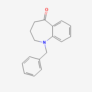 1-benzyl-2,3,4,5-tetrahydro-1H-1-benzazepin-5-one - (890839-26-6)
