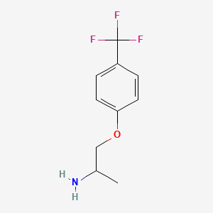 1-[4-(Trifluoromethyl)phenoxy]-2-propanamine - (89763-86-0)
