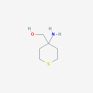 (4-Aminotetrahydro-2H-thiopyran-4-yl)methanol - (898796-23-1)