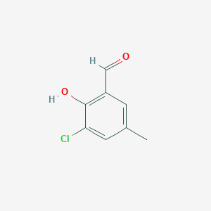 3-chloro-2-hydroxy-5-methylbenzaldehyde - (89938-53-4)