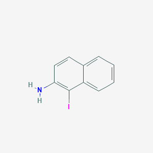 2-Naphthalenamine, 1-iodo- - (90016-93-6)