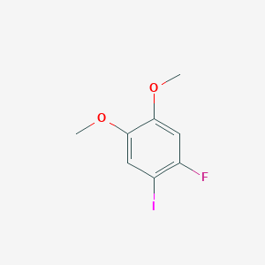 1-fluoro-2-iodo-4,5-dimethoxybenzene - (900175-06-6)