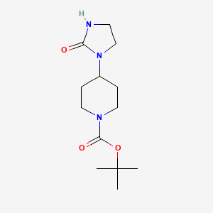 tert-butyl 4-(2-oxoimidazolidin-1-yl)piperidine-1-carboxylate - (902133-63-5)