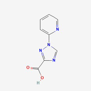 1-(2-Pyridinyl)-1H-1,2,4-triazole-3-carboxylic acid - (90220-88-5)