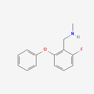 2-Fluoro-N-methyl-6-phenoxybenzylamine hydrochloride - (902836-71-9)