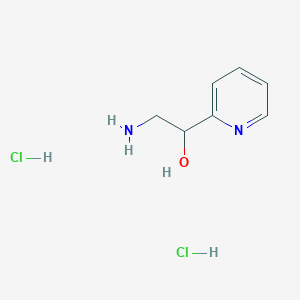 2-amino-1-(2-pyridyl)ethanol - (90345-24-7)