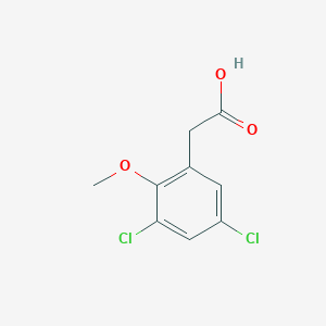(3,5-Dichloro-2-methoxyphenyl)acetic acid - (90348-69-9)