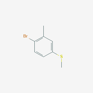 (4-Bromo-3-methylphenyl)(methyl)sulphane - (90532-02-8)