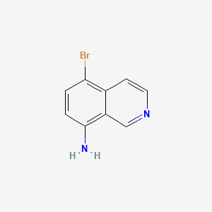 5-BROMO-8-ISOQUINOLINEAMINE - (90721-35-0)