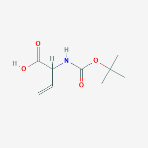 3-Butenoic acid, 2-[[(1,1-dimethylethoxy)carbonyl]amino]-, (2S)- - (91028-39-6)