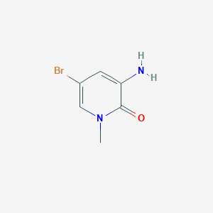 3-AMINO-5-BROMO-1-METHYLPYRIDIN-2(1H)-ONE - (910543-72-5)