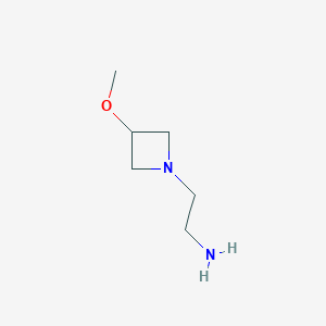 2-(3-methoxyazetidin-1-yl)ethan-1-amine - (911300-65-7)