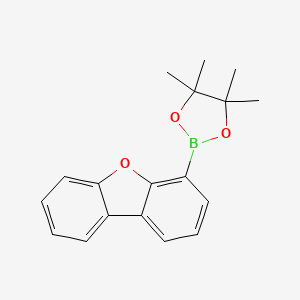 2-(dibenzo[b,d]furan-4-yl)-4,4,5,5-tetramethyl-1,3,2-dioxaborolane - (912824-85-2)