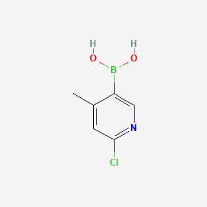2-Chloro-4-methylpyridine-5-boronic acid - (913836-08-5)
