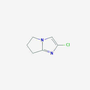 2-chloro-6,7-dihydro-5H-pyrrolo[1,2-a]imidazole - (91417-91-3)