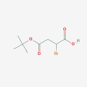 2-Bromo-4-(tert-butoxy)-4-oxobutanoic acid - (914224-26-3)