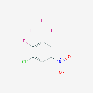 3-CHLORO-2-FLUORO-5-NITROBENZOTRIFLUORIDE - (914225-55-1)