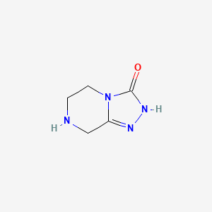 3-Hydroxy-5,6,7,8-tetrahydro-[1,2,4]triazolo[4,3-a]pyrazine - (914654-93-6)