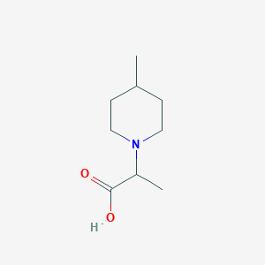 2-(4-METHYLPIPERIDIN-1-YL)PROPANOIC ACID - (915920-16-0)