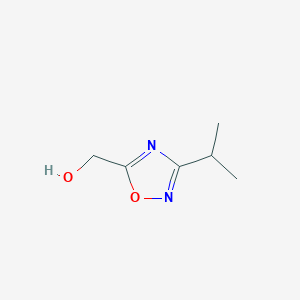 (3-isopropyl-1,2,4-oxadiazol-5-yl)methanol - (915925-45-0)