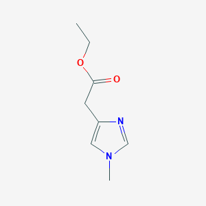 1-methyl-1H-Imidazole-4-acetic acid ethyl ester - (916792-95-5)