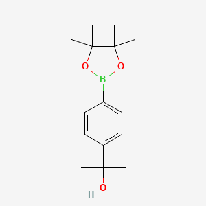 2-[4-(tetramethyl-1,3,2-dioxaborolan-2-yl)phenyl]propan-2-ol - (917397-93-4)
