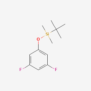 tert-butyl(3,5-difluorophenoxy)dimethylsilane - (917827-99-7)