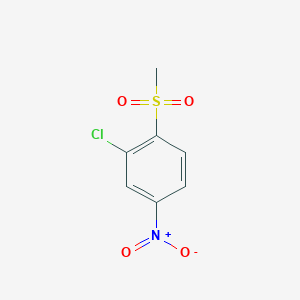 3-Chloro-4-(methylsulfonyl)nitrobenzene - (91842-77-2)