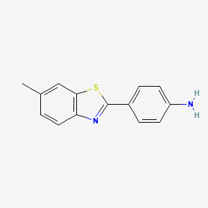 2-(4-Aminophenyl)-6-methylbenzothiazole - (92-36-4)