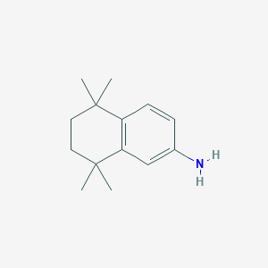 2-Naphthalenamine, 5,6,7,8-tetrahydro-5,5,8,8-tetramethyl- - (92050-16-3)