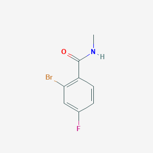 2-Bromo-4-fluoro-N-methylbenzamide - (923138-87-8)