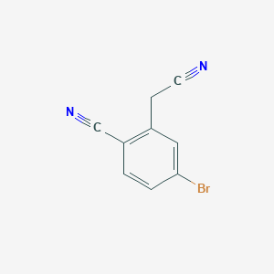 5-bromo-2-cyanobenzeneacetonitrile - (925672-88-4)