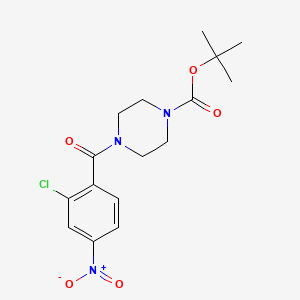 Tert-Butyl 4-(2-Chloro-4-Nitrobenzoyl)Piperazine-1-Carboxylate - (927608-11-5)
