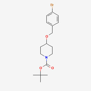 TERT-BUTYL 4-(4-BROMOBENZYLOXY)PIPERIDINE-1-CARBOXYLATE - (930111-10-7)