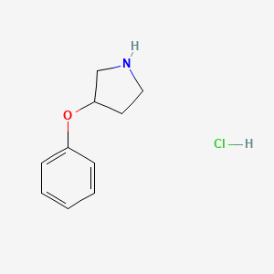 (3S)-3-phenoxypyrrolidine hydrochloride - (931409-72-2)