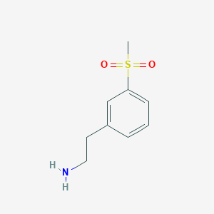 2-(3-methylsulfonylphenyl)ethanamine - (933696-63-0)