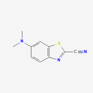 6-(Dimethylamino)benzothiazole-2-carbonitrile - (934270-87-8)