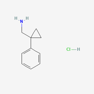 (1-Phenylcyclopropyl)methanamine hydrochloride - (935-43-3)