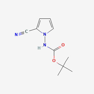 tert-butyl 2-cyano-1H-pyrrol-1-ylcarbaMate - (937046-96-3)