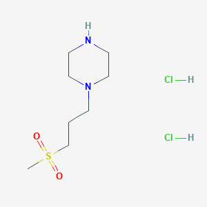 1-(3-METHANESULFONYLPROPYL)-PIPERAZINE 2HCL - (939983-66-1)