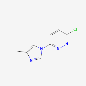 3-Chloro-6-(4-methyl-1H-imidazol-1-yl)pyridazine - (941294-26-4)