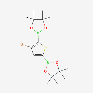 3-Bromothiophene-2,5-diboronic acid, pinacol ester - (942070-04-4)