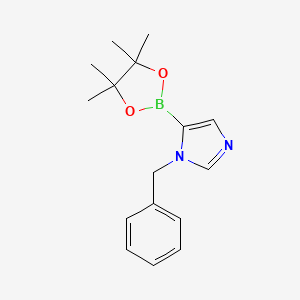 1-Benzyl-5-(4,4,5,5-tetramethyl-1,3,2-dioxaborolan-2-yl)-1H-imidazole - (942070-62-4)