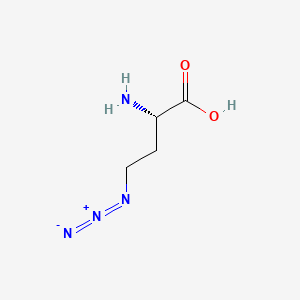 (S)-2-(((9H-FLUOREN-9-YL)METHOXY)CARBONYLAMINO)-4-AZIDOBUTANOIC ACID - (942518-20-9)